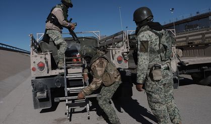 Meksika ordusu, ABD sınırında operasyon başlattı