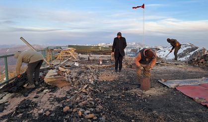 "Uçurumdaki mescit"te çıkan yangınla ilgili soruşturma başlatıldı