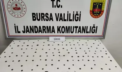 Bursa'da tarihi eser operasyonu!
