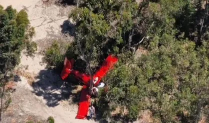 Güney Afrika'da hafif uçak düştü: 2 ölü!