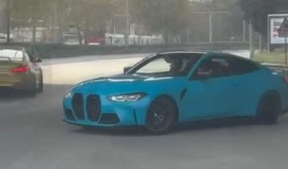 Drift atan 2 sürücüye 138 bin lira ceza