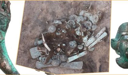 Ural dağlarında iki bin dört yüz yıllık adak çukuru bulundu