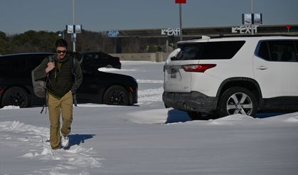 Gianna fırtınası, ABD'nin Karolina eyaletini böyle esir aldı