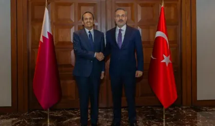 Bakan Fidan Katarlı mevkidaşı Al Sani ile bir araya geldi