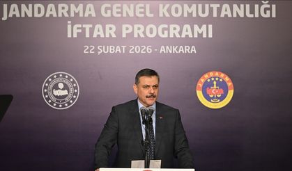 Bakan Çiftçi, jandarma personeliyle iftarda bir araya geldi