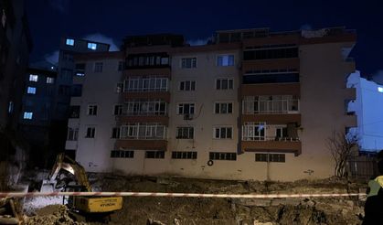 İstanbul'da 5 katlı bina tahliye edildi