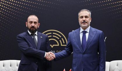 Dışişleri Bakanı Fidan, Ermenistan Dışişleri Bakanı ile görüştü!