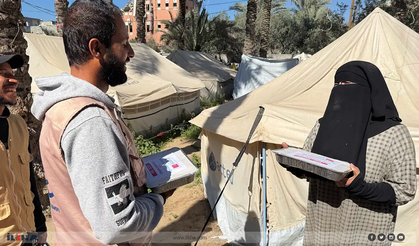 Yetimler Vakfı’ndan Gazze’ye Kadir Gecesi İftarı!