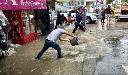 Kırşehir'de sağanak, sel ve su baskınları!