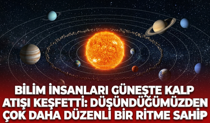 Bilim insanları güneşte kalp atışı keşfetti: Düşündüğümüzden çok daha düzenli bir ritme sahip
