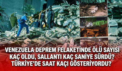 Venezuela deprem felaketinde ölü sayısı kaç oldu, sallantı kaç saniye sürdü? Türkiye’de saat kaçı gösteriyordu?