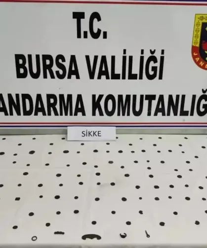 Bursa'da tarihi eser operasyonu!