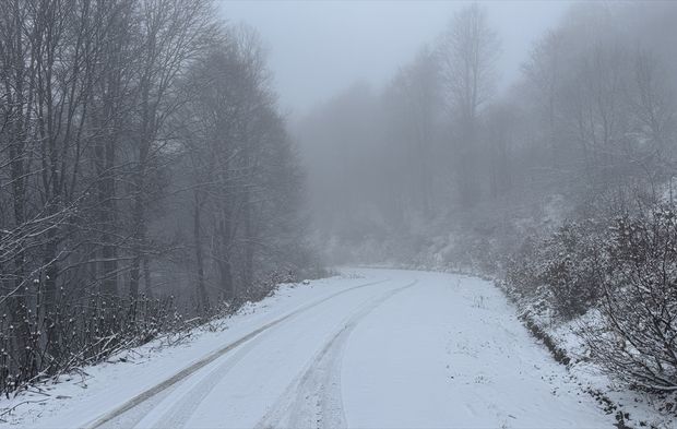 Tokat karla buluştu