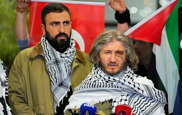 Sumud aktivisti İstanbul'da