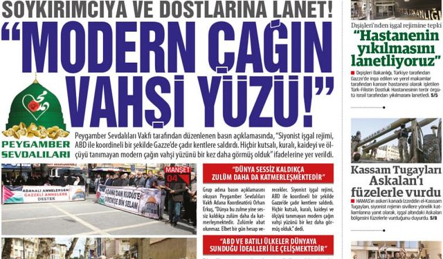Soykırımcıya ve dostlarına lanet! “MODERN ÇAĞIN VAHŞİ YÜZÜ!”