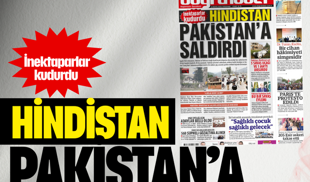 İnektaparlar kudurdu  Hindistan   PAKİSTAN'A SALDIRDI