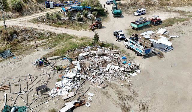 Deniz ve nehir kıyılarında kaçak yapılaşmayla mücadele sürüyor