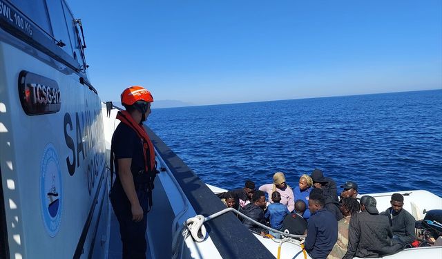 16 düzensiz göçmen yakalandı