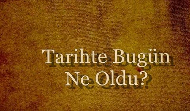 Tarihte bugün: 24 Eylül