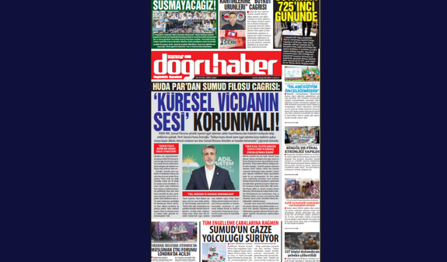 HÜDA PAR'dan Sumud Filosu çağrısı!