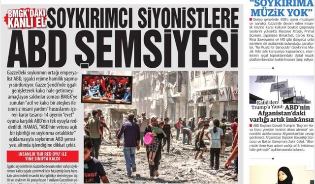 BMGK’daki Kanlı El SOYKIRIMCI SİYONİSTLERE ABD ŞEMSİYESİ