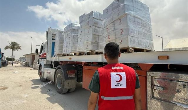 Gazze'ye geçecek 26 bin yardım tırı engellendi