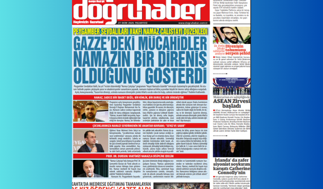 PEYGAMBER SEVDALILARI VAKFI NAMAZ ÇALIŞTAYI DÜZENLEDİ