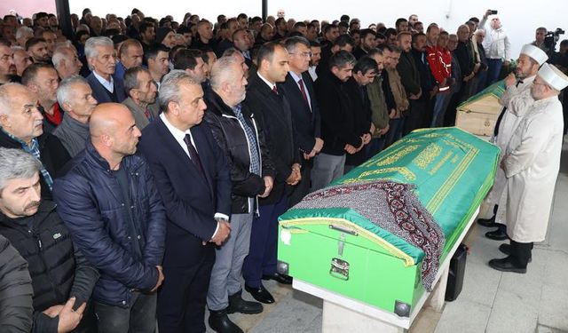 Cansız bedenleri 9. günde bulunan anne-oğul toprağa verildi