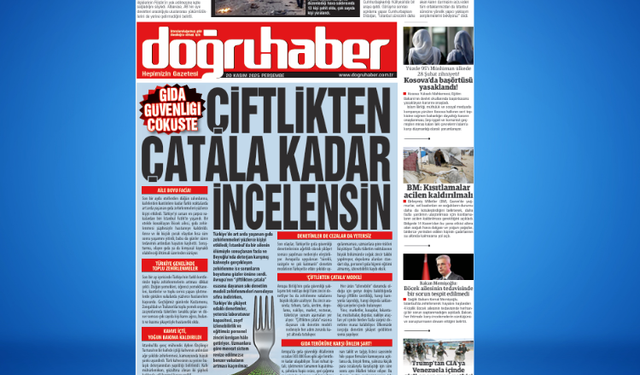 Gıda Güvenliği Çöküşte: Çiftlikten Çatala Kadar İncelensin
