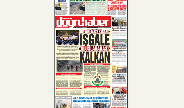 BM’nin Gazze Kararı: İşgale Uluslararası Kalkan