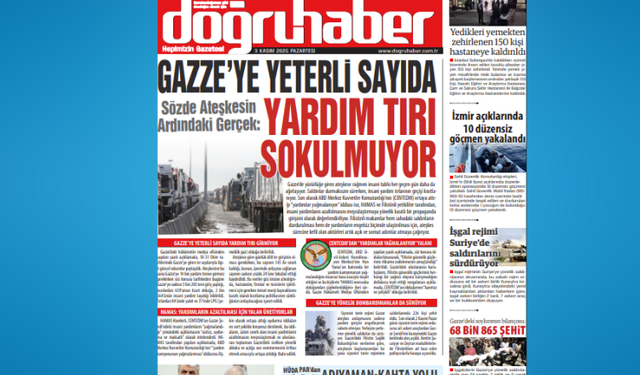 Sözde Ateşkesin Ardındaki Gerçek: YETERLİ SAYIDA YARDIM TIRI GAZZE’YE SOKULMUYOR