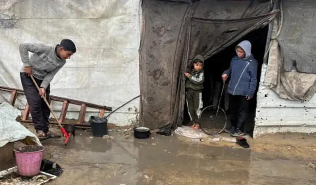 BM: Kış şartlarına rağmen israil Gazze'ye yardımları engellemeyi sürdürüyor