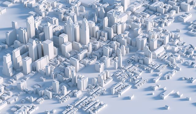 Dünyadaki 2,75 milyar bina artık 3 boyutlu