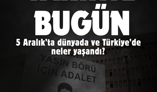 Tarihte bugün: 5 Aralık