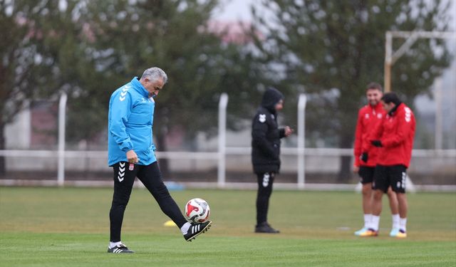 Sivasspor, Çorum FK maçının hazırlıklarını sürdürdü