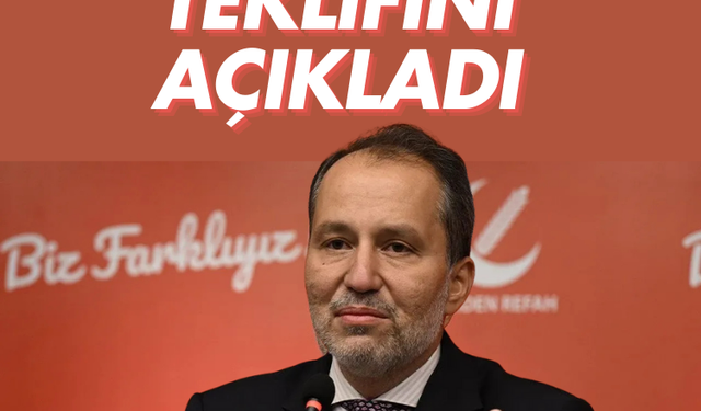 Fatih Erbakan asgari ücret teklifini açıkladı