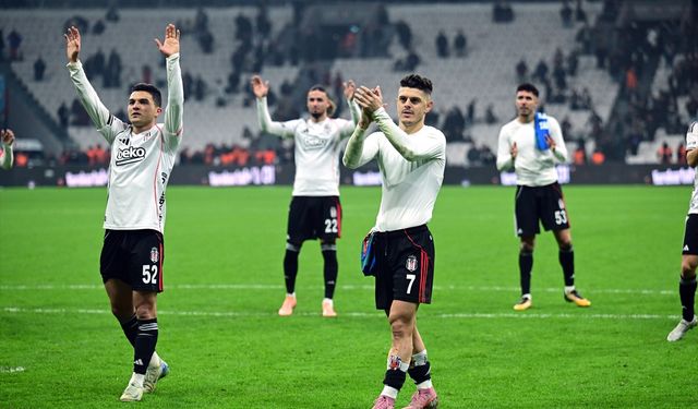 Beşiktaş evinde 3 puanı kaptı