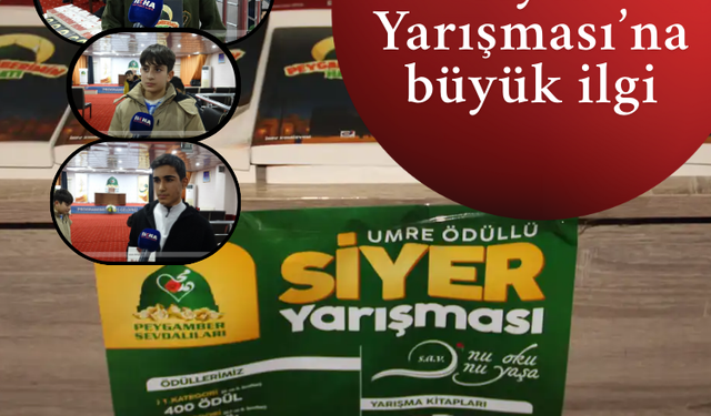 Çocuklardan Siyer Yarışması’na büyük ilgi