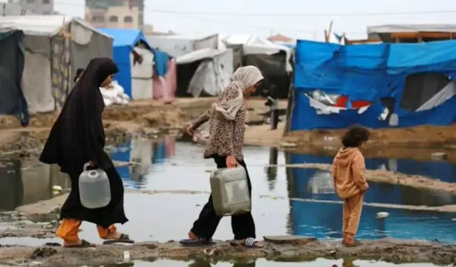 HAMAS: Yeni soğuk hava dalgası Gazze'de felaketi derinleştiriyor