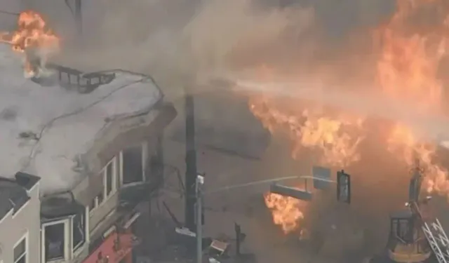 ABD'de doğal gaz hattında patlama: 6 yaralı