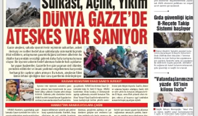 Suikast, Açlık, Yıkım  Dünya Gazze’de Ateşkes Var Sanıyor