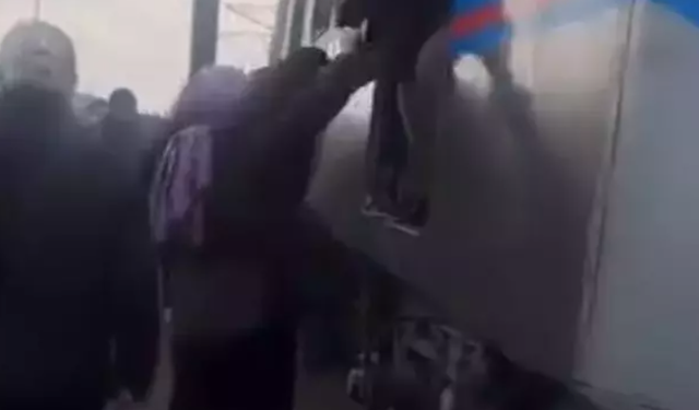 İstanbul'da tramvay raydan çıktı!