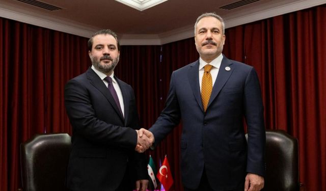Dışişleri Bakanı Fidan, Suriyeli mevkidaşı ile görüştü