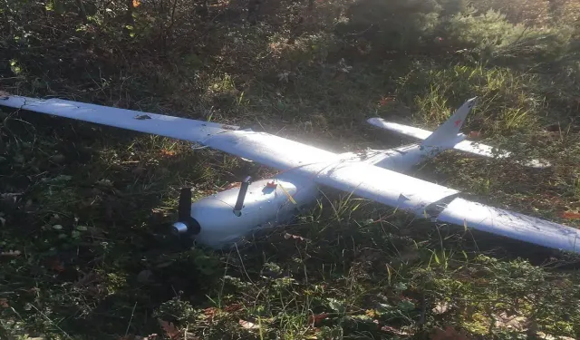 Kocaeli’de kırsal alana İHA düştü