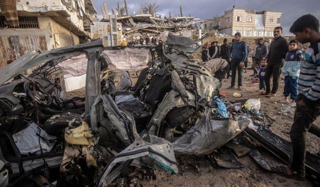 İşgal rejimi bir aracı hedef aldı: 4 kişi şehit oldu