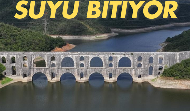 İstanbul'un suyu bitiyor. Tasarruf çağrısı
