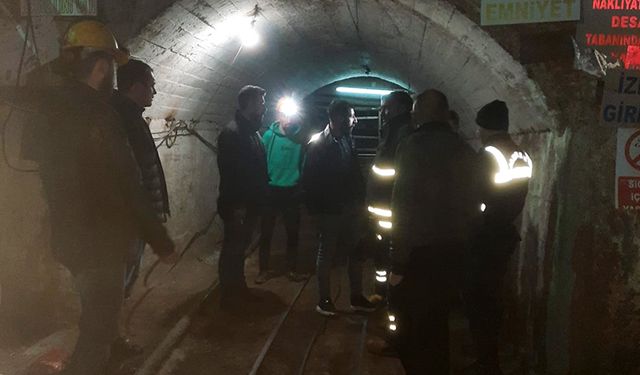 Maden ocağında gazdan etkilenen 5 işçi kurtarıldı!