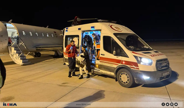 Zamanla yarış: 2 yaşındaki Aras bebek İstanbul'a sevk edildi!