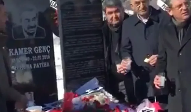 Mezar başında rakı içen Özel: Piyango kumar değildir