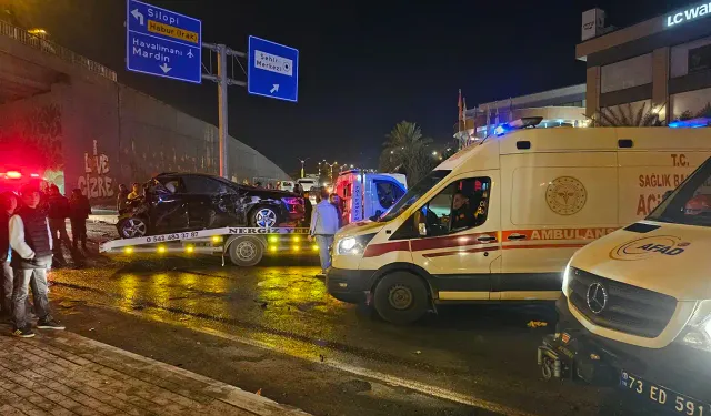 Freni patlayan vinç 6 aracı biçti!